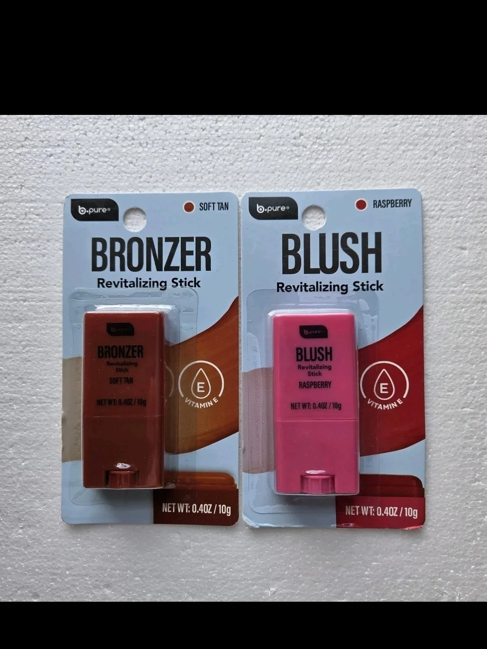 Makeup Stick Packaging - White Backing Cards (Set of 2)